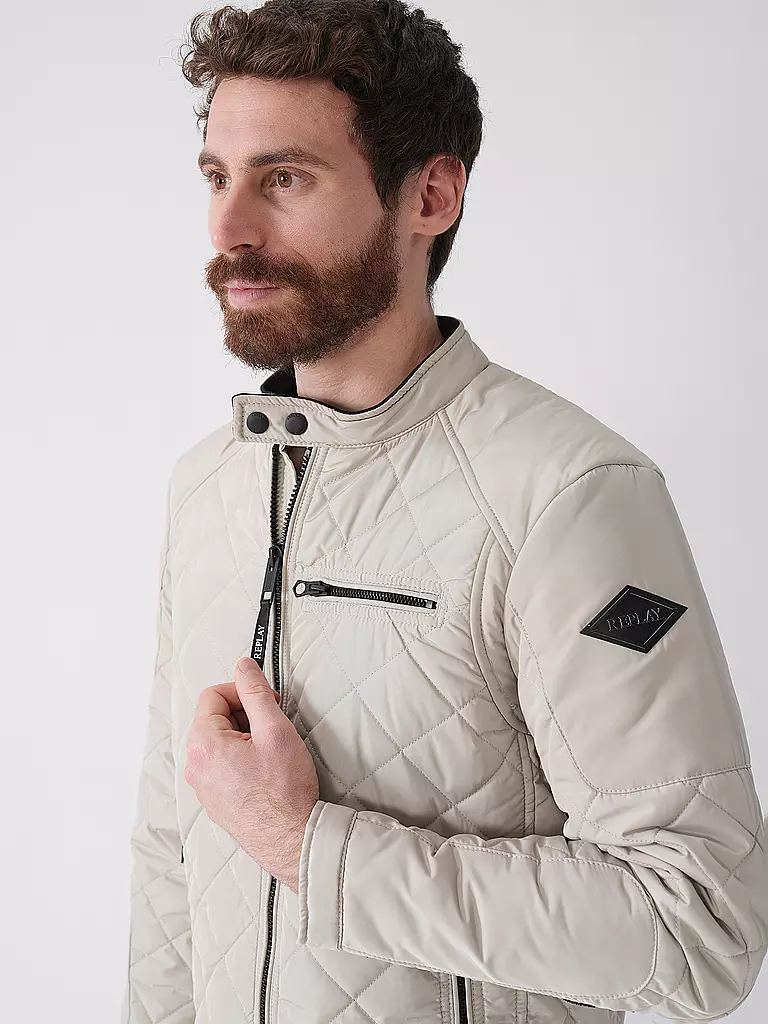 REPLAY | Steppjacke | beige