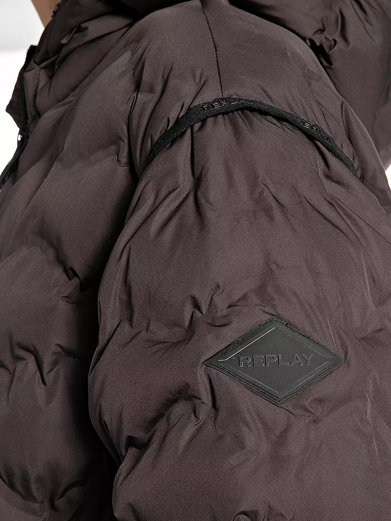REPLAY | Steppmantel | braun