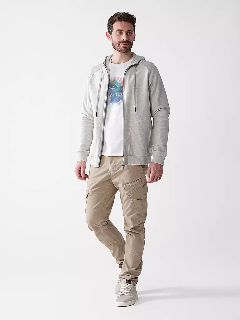 REPLAY | Sweatjacke  | hellgrau