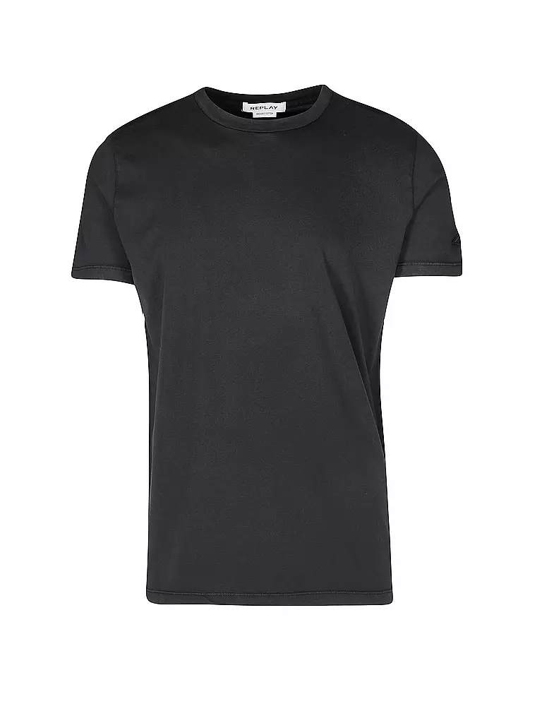 REPLAY | T Shirt  | schwarz