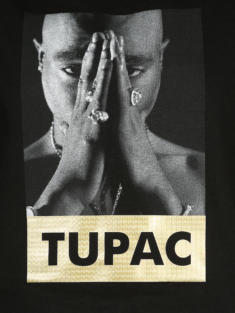 REPLAY | T-Shirt - cropped "2Pac" (Limited Edition) | schwarz