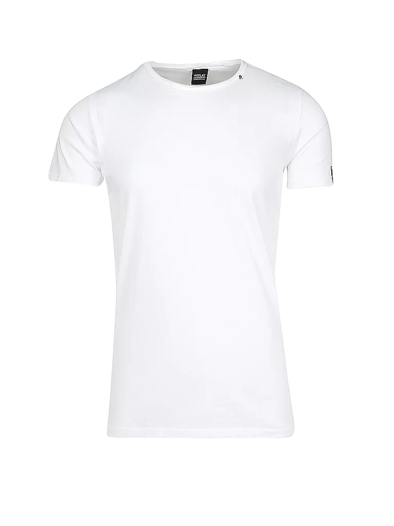 REPLAY | T-Shirt  | weiss