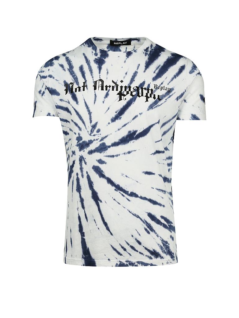 REPLAY | T-Shirt  | blau
