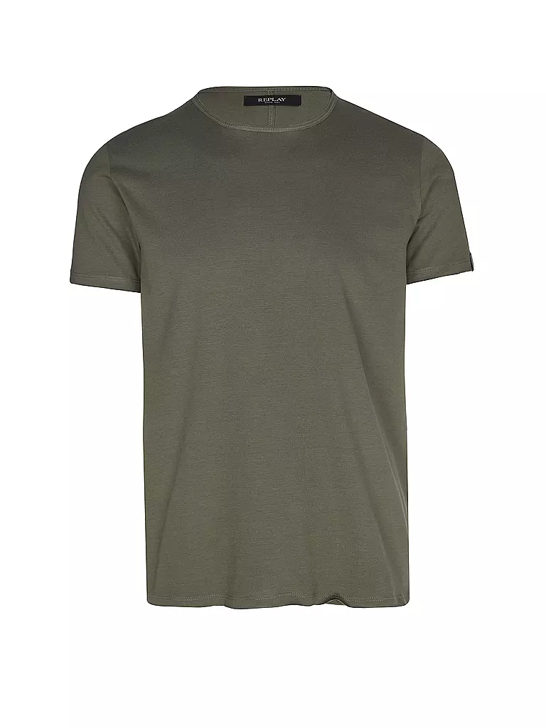 REPLAY | T-Shirt  | olive