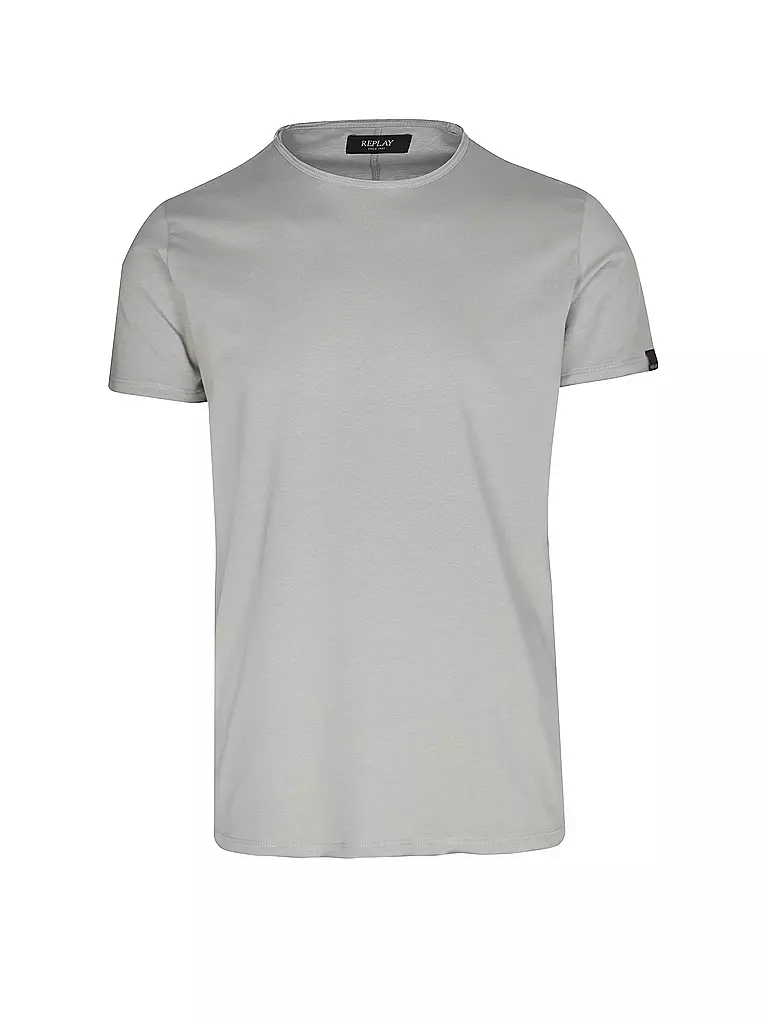 REPLAY | T-Shirt  | grau