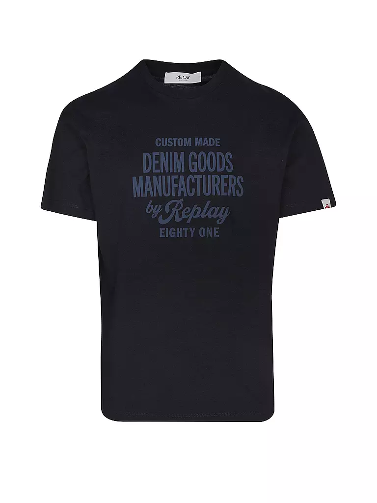 REPLAY | T-Shirt  | blau