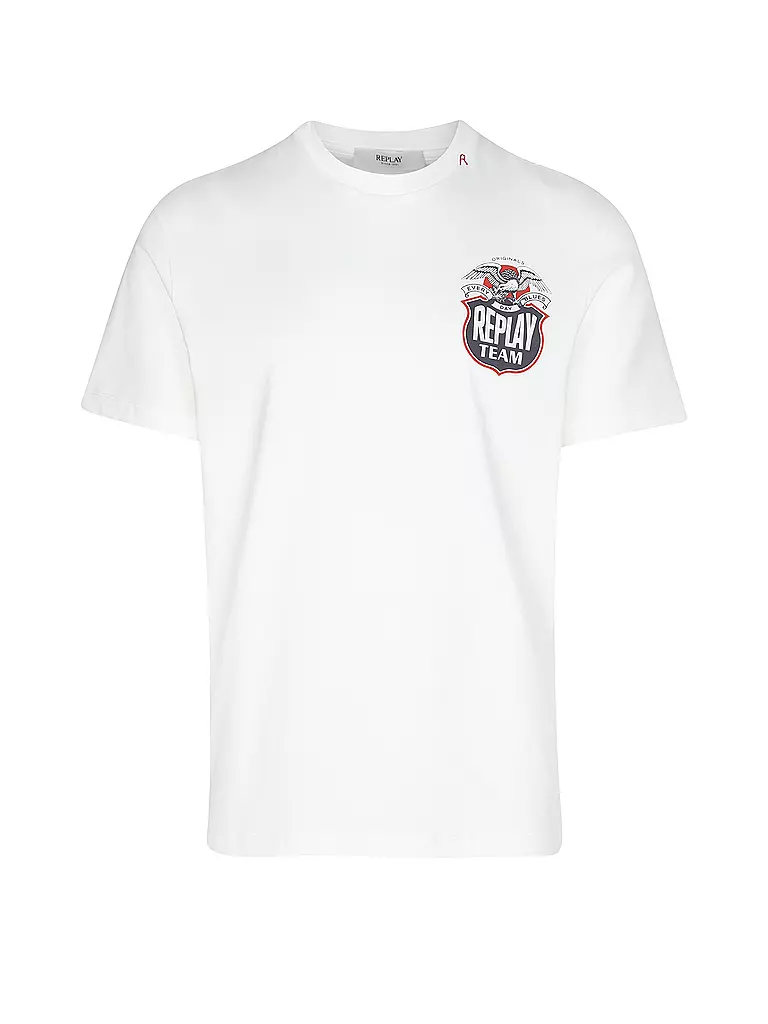 REPLAY | T-Shirt  | weiss