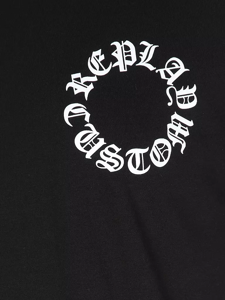 REPLAY | T-Shirt  | schwarz