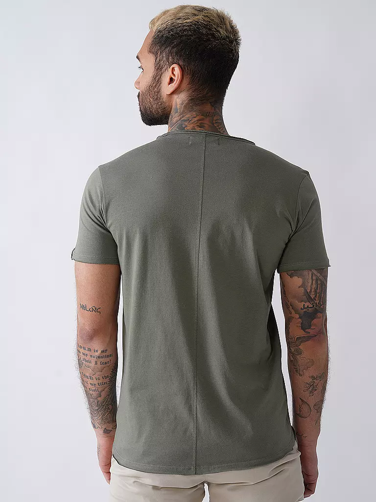 REPLAY | T-Shirt  | olive