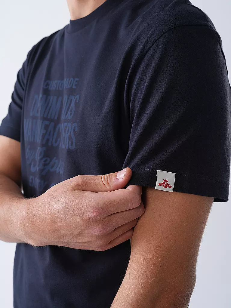 REPLAY | T-Shirt  | blau