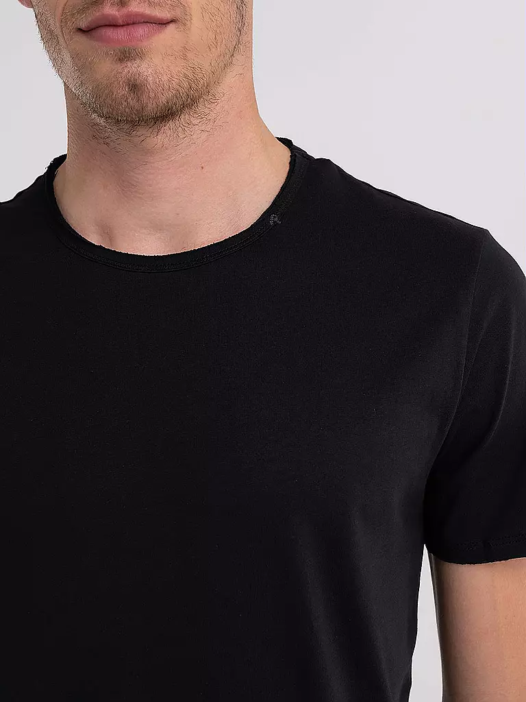 REPLAY | T-Shirt  | schwarz