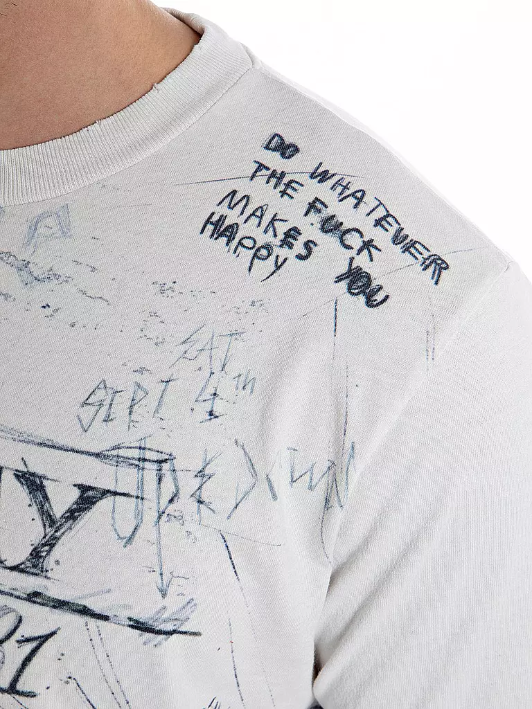 REPLAY | T-Shirt  | weiss