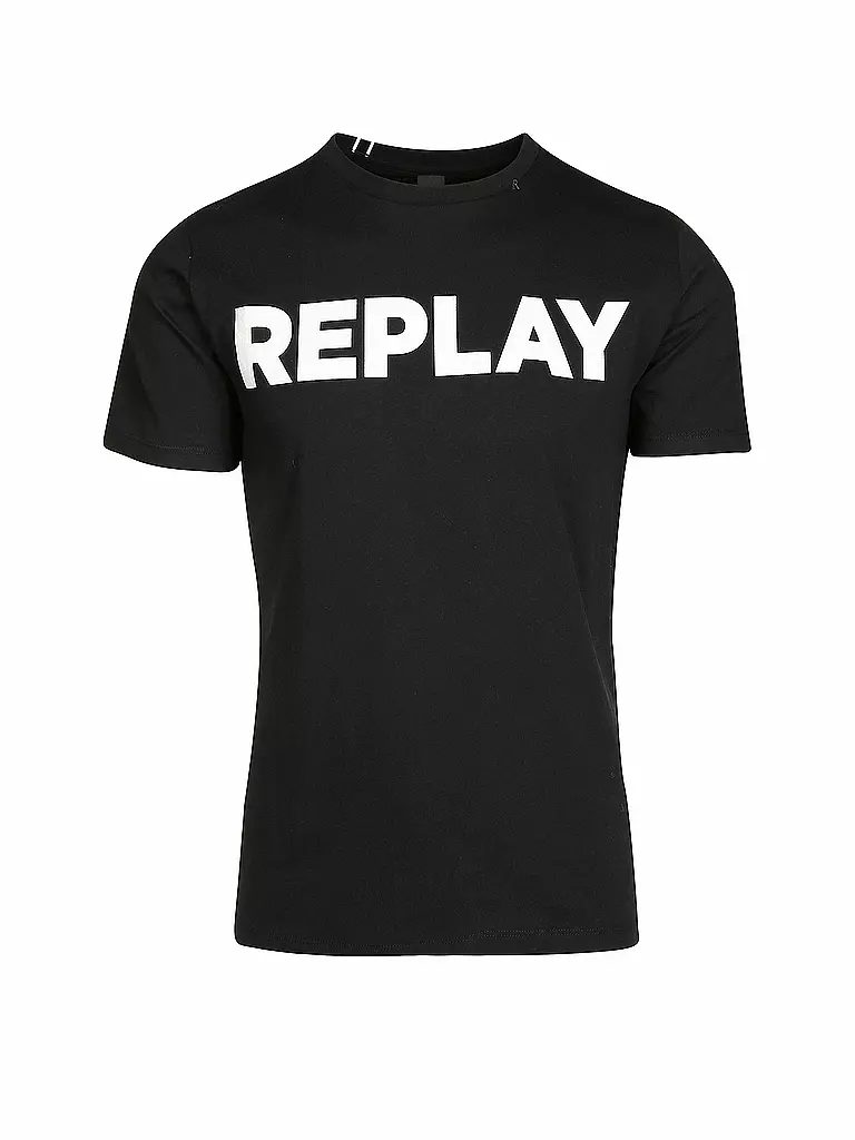 REPLAY | T-Shirt | schwarz