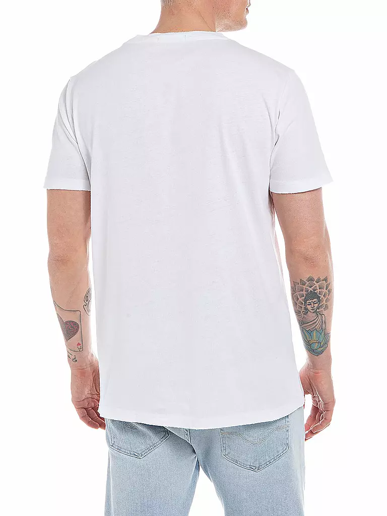 REPLAY | T-Shirt | weiss