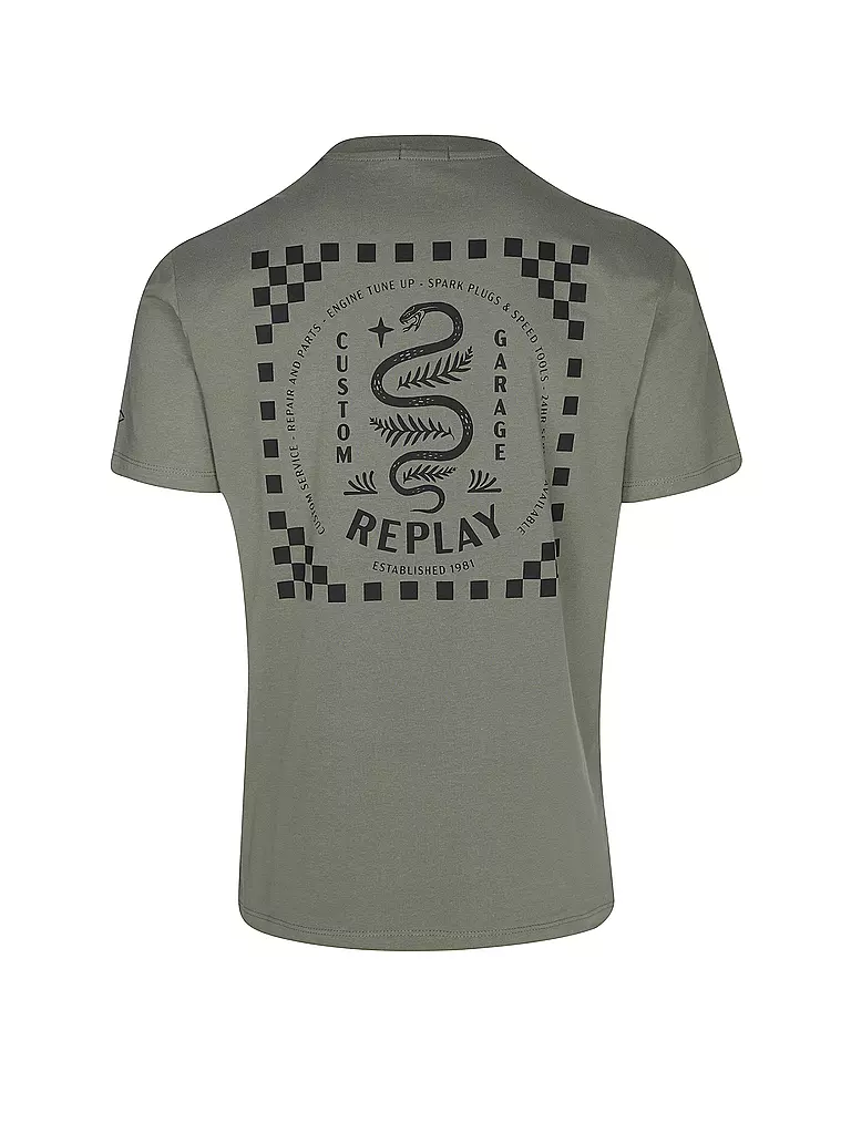 REPLAY | T-Shirt | olive