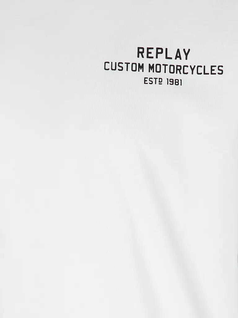 REPLAY | T-Shirt | weiss