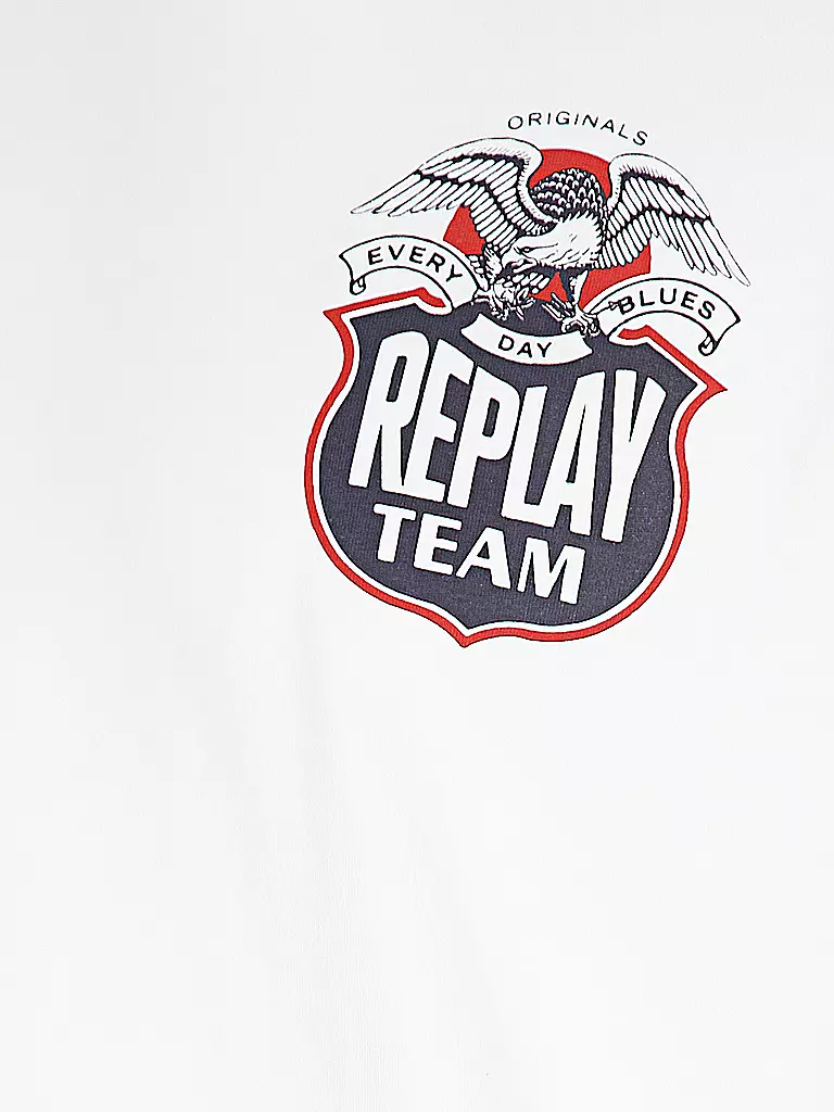 REPLAY | T-Shirt | weiss
