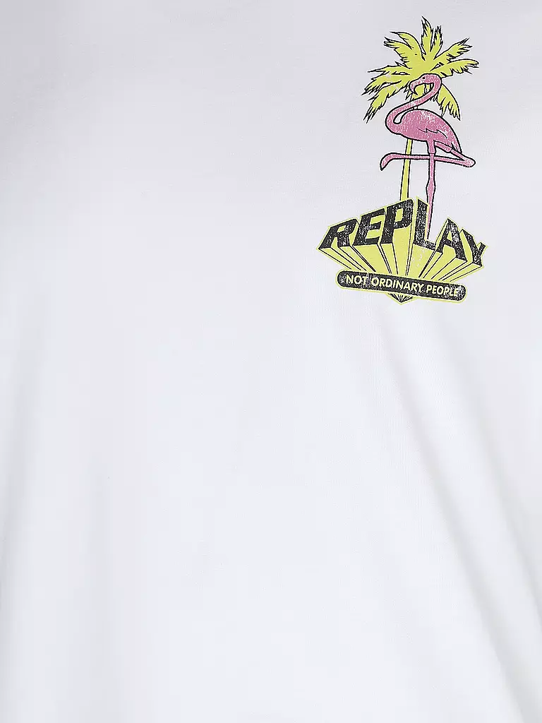 REPLAY | T-Shirt | weiss