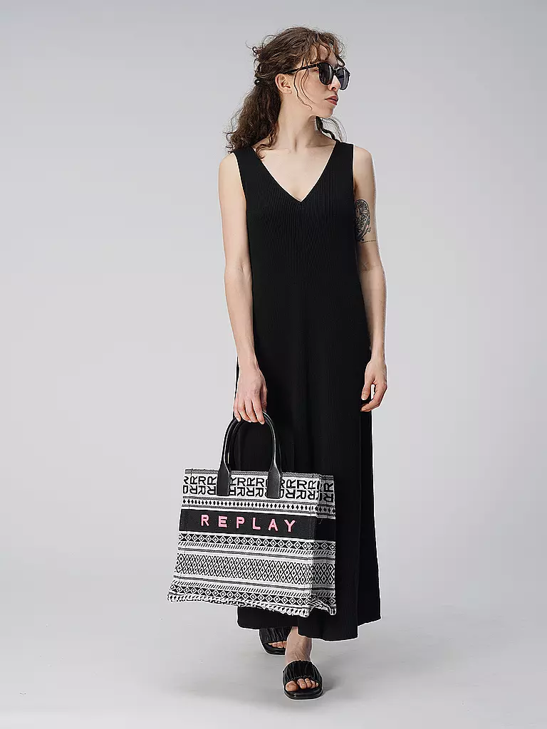 REPLAY | Tasche - Shopper | schwarz