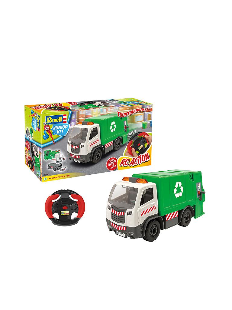 REVELL JUNIOR | Modellbausatz - Junior Kit RC Garbage Truck | keine Farbe