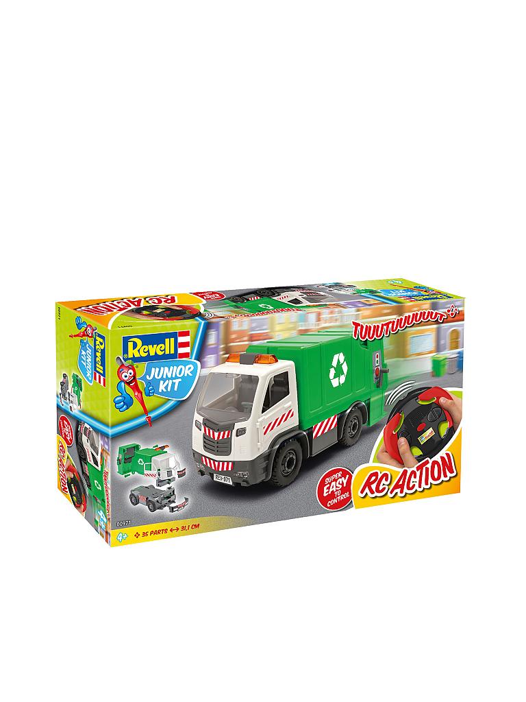 REVELL JUNIOR | Modellbausatz - Junior Kit RC Garbage Truck | keine Farbe