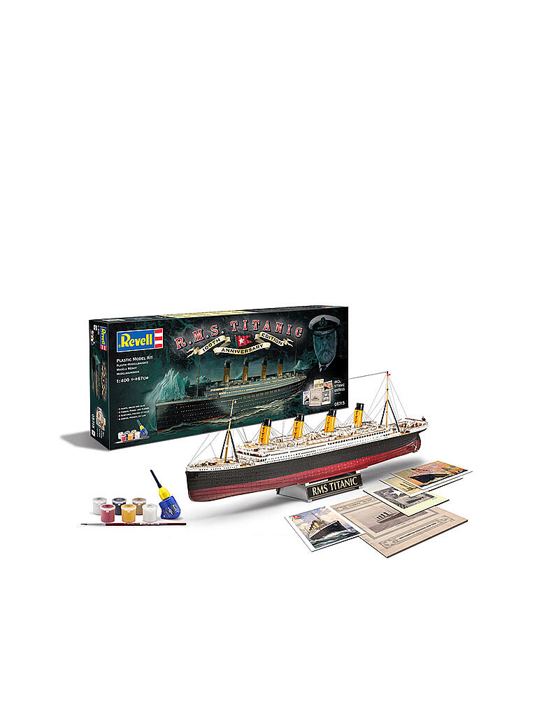 REVELL | Modellbau Geschenkset 100 Jahre Titanic | keine Farbe