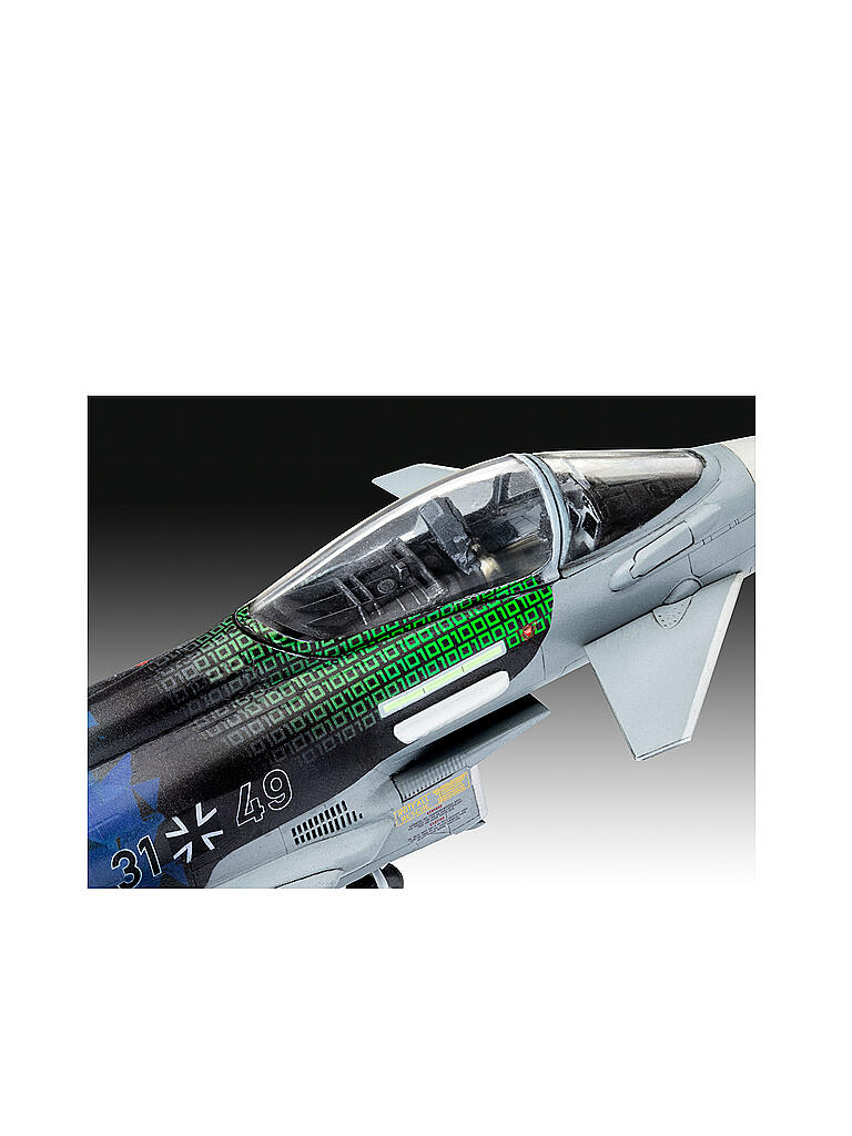 REVELL | Modellbausatz -  Eurofighter "Luftwaffe 2020 Quadriga" 03843 | keine Farbe
