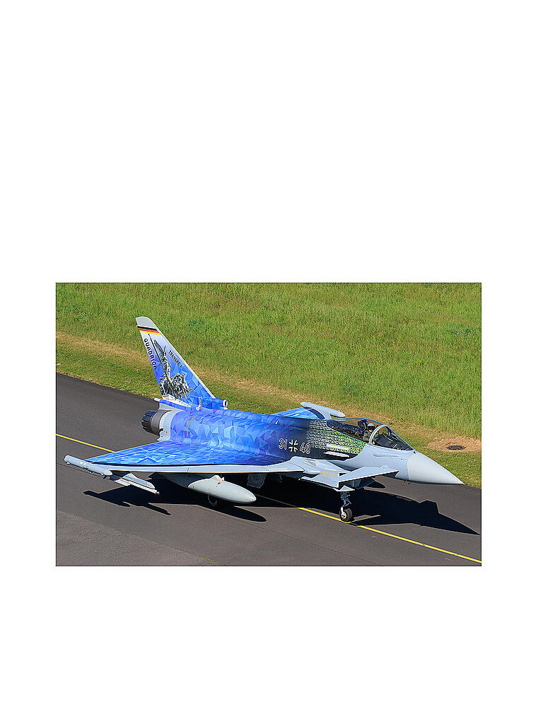 REVELL | Modellbausatz -  Eurofighter "Luftwaffe 2020 Quadriga" 03843 | keine Farbe
