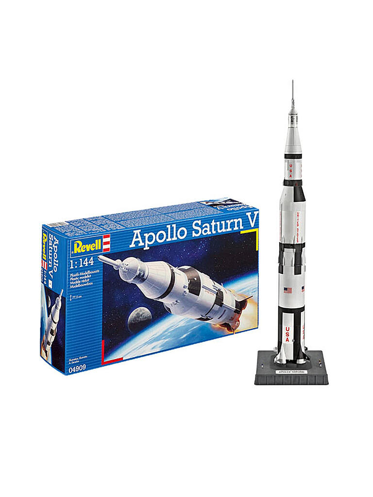 REVELL | Modellbausatz - Apollo Saturn V 04909 | keine Farbe
