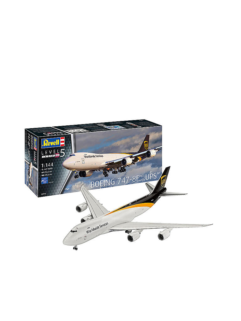 REVELL | Modellbausatz - Boeing 747-8F UPS | keine Farbe