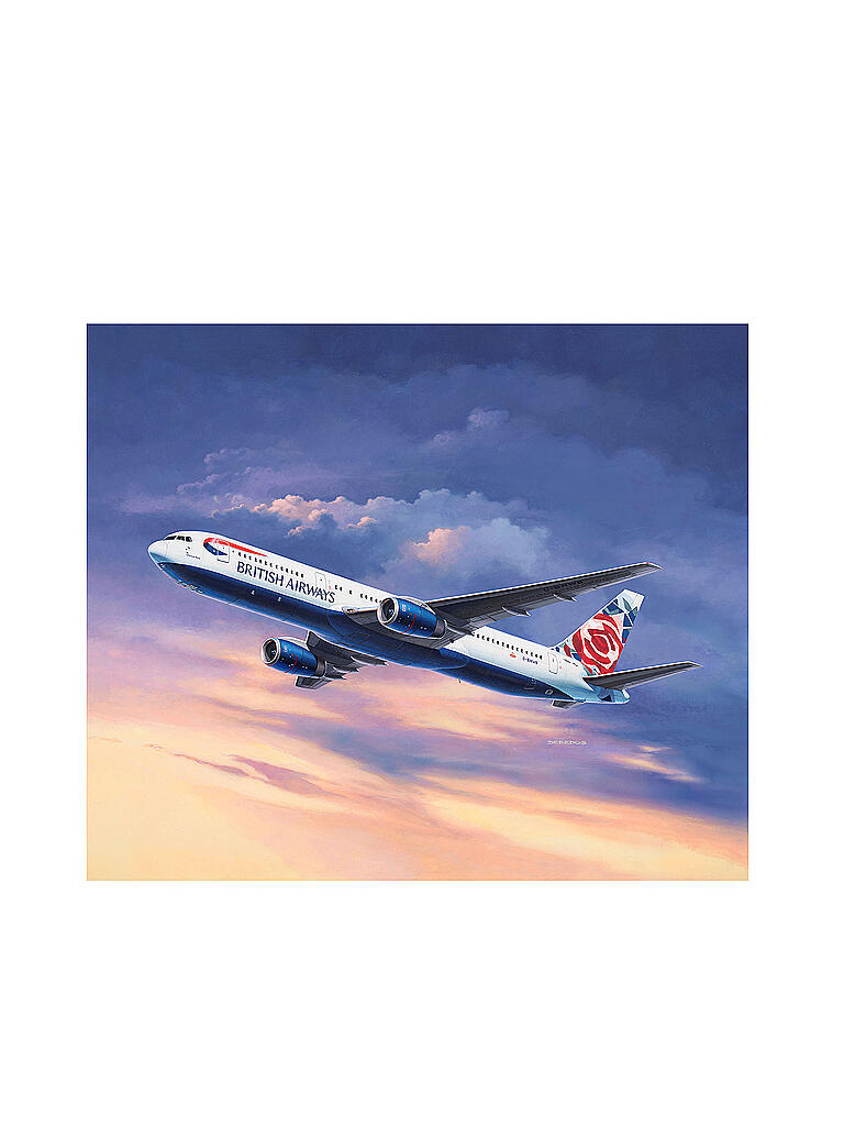 REVELL | Modellbausatz - Boeing 767-300ER British Airways 03862 | keine Farbe