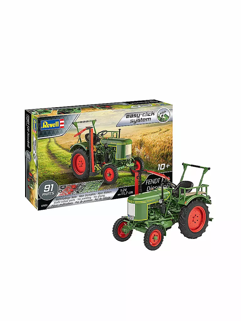REVELL | Modellbausatz - Fendt F20 Dieselroß Traktor | keine Farbe