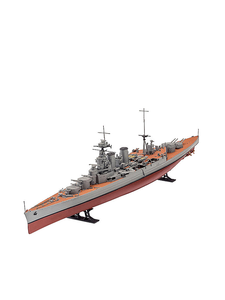 REVELL | Modellbausatz - HMS HOOD vs. BISMARCK- 80th Anniversary 05174 | keine Farbe