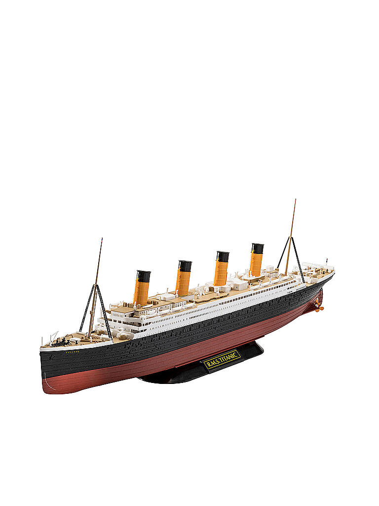 REVELL | Modellbausatz - R.M.S. Titanic (easy-click) 05498 | keine Farbe