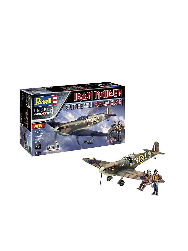 REVELL | Modellbausatz - Spitfire Mk.II "Aces High" Iron Maiden | keine Farbe