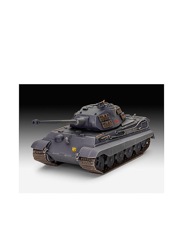 REVELL | Modellbausatz - Tiger II Ausf. B "Königstiger" "World of Tanks" 03503 | keine Farbe