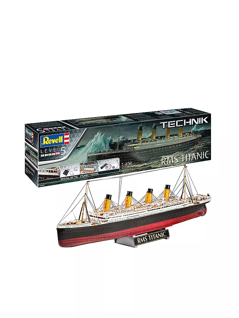 REVELL | RMS Titanic - Technik | keine Farbe