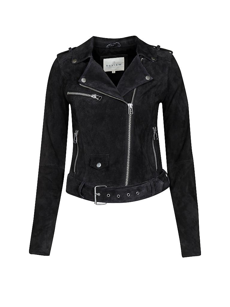 REVIEW | Lederjacke | grau