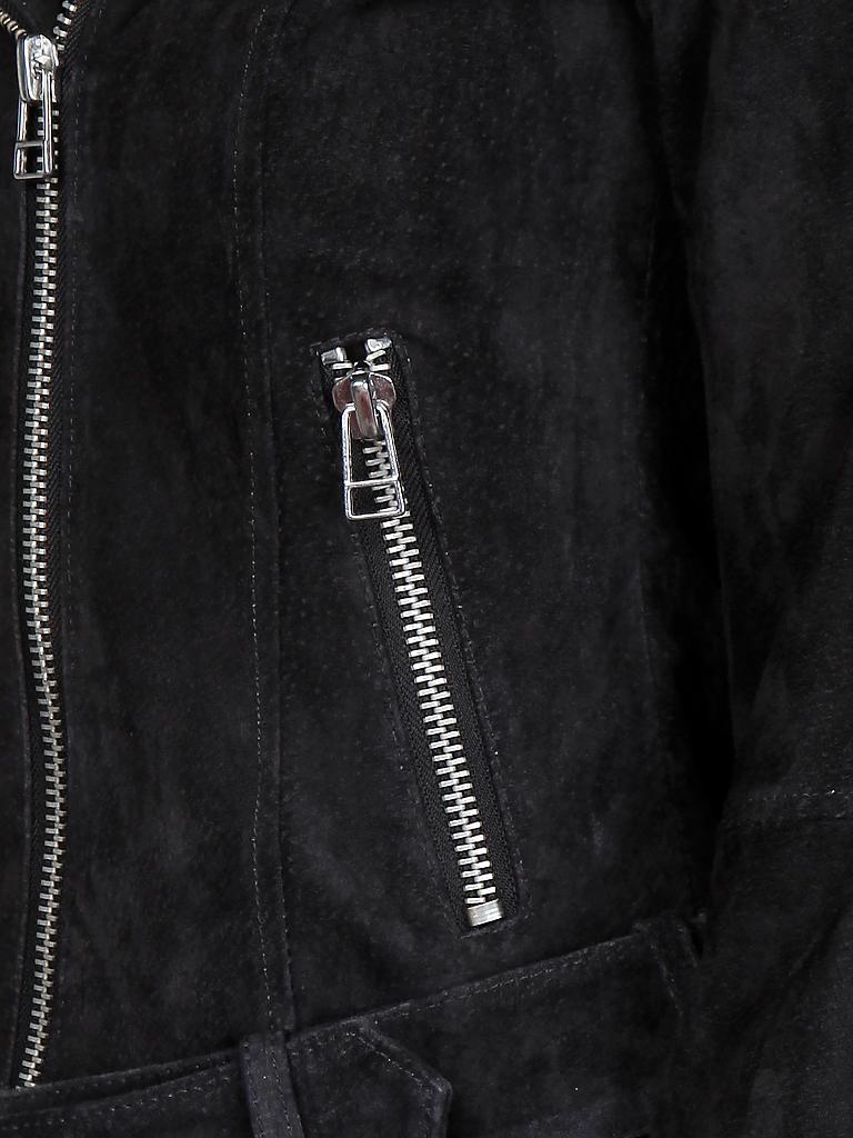REVIEW | Lederjacke | grau