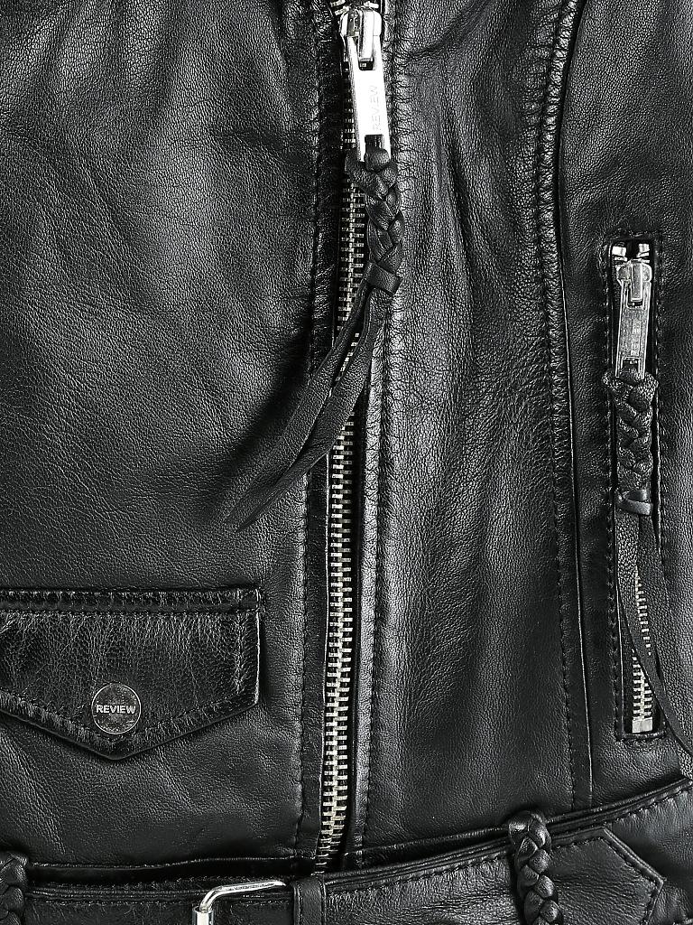 REVIEW | Lederjacke | schwarz