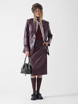 RIANI | Blazer in Lederoptik