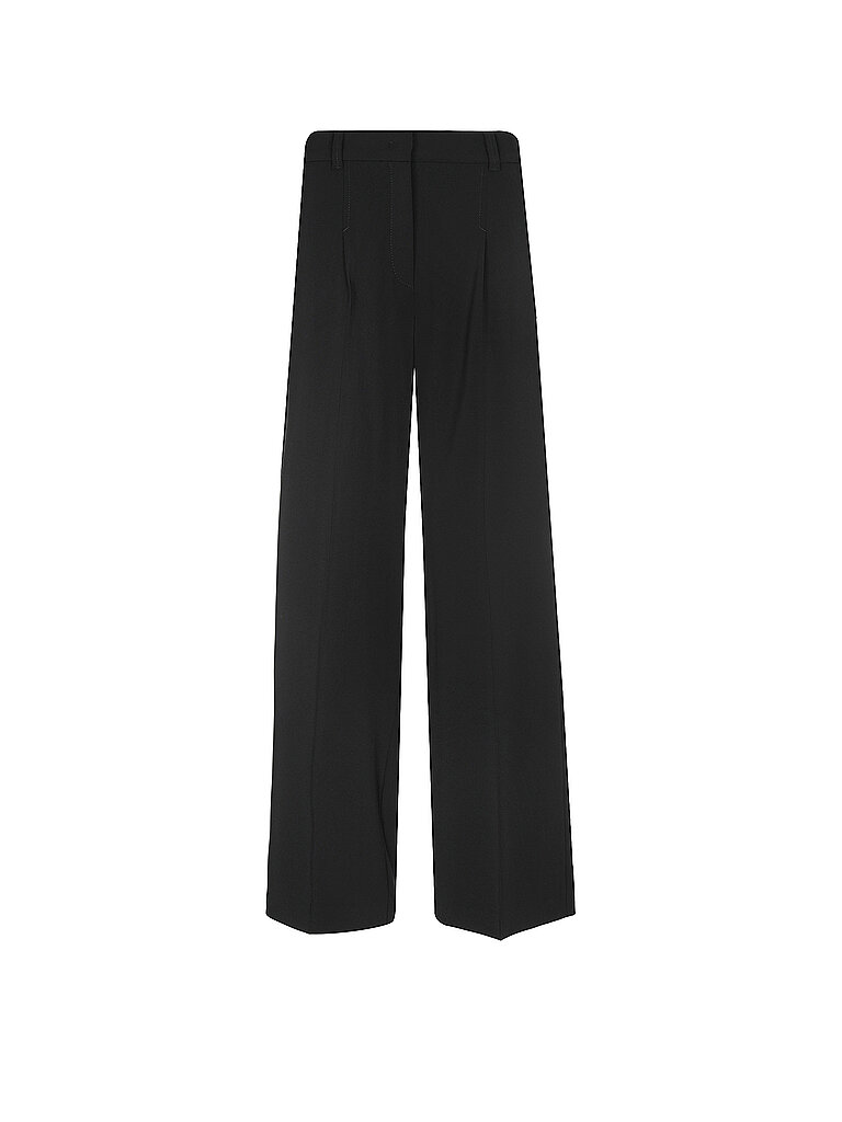Businesshose Wide Fit schwarz 40 damen