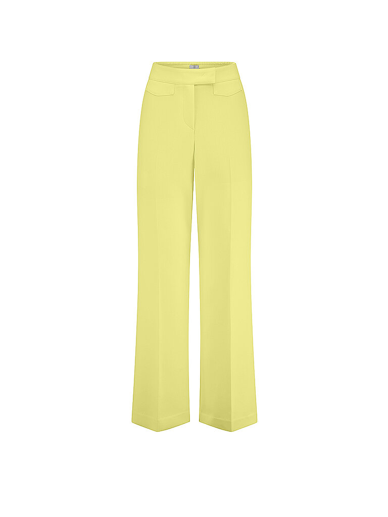Businesshose Wide Fit gelb 36 damen