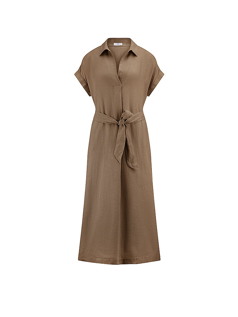 RIANI Leinenkleid braun 40 damen