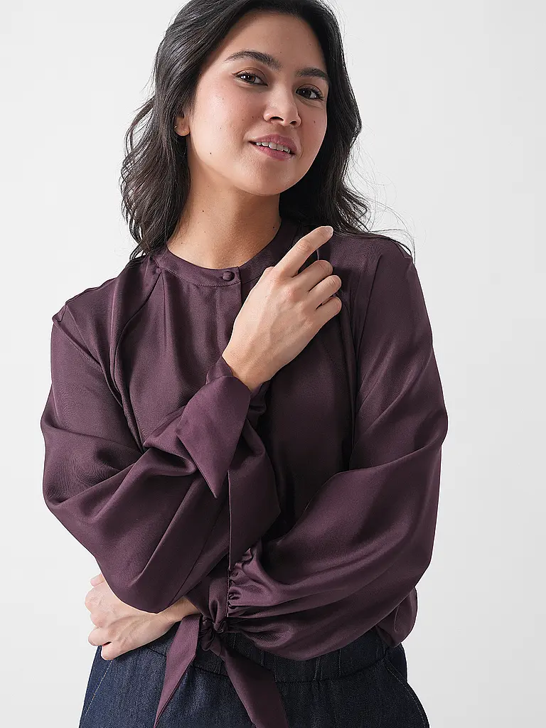 RIANI | Bluse  | dunkelrot