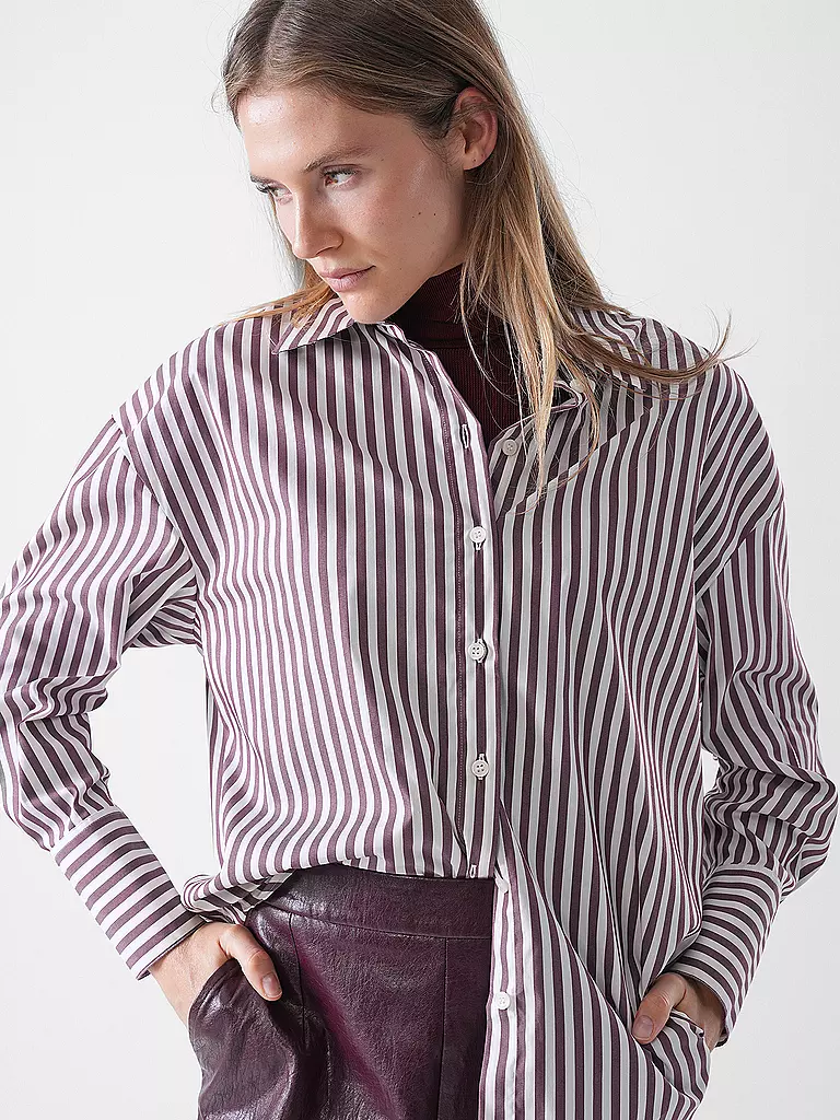 RIANI | Bluse | dunkelrot
