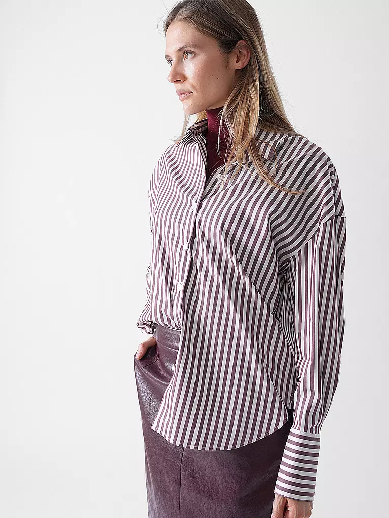 RIANI | Bluse | dunkelrot