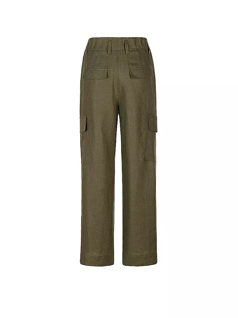 RIANI | Cargohose Wide Fit | olive