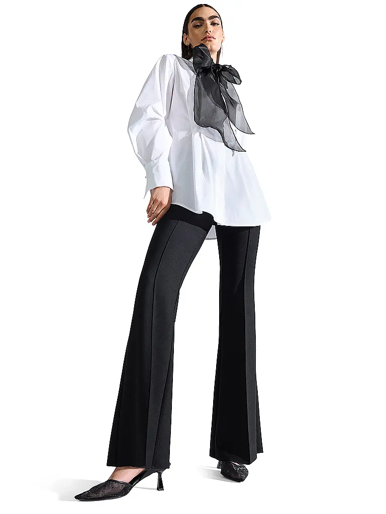 RIANI | Hose Flared Fit | Schwarz