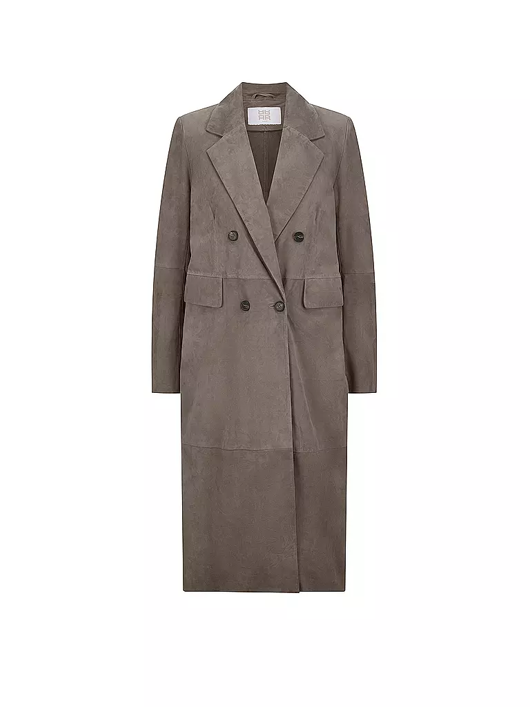 RIANI | Ledermantel  | beige